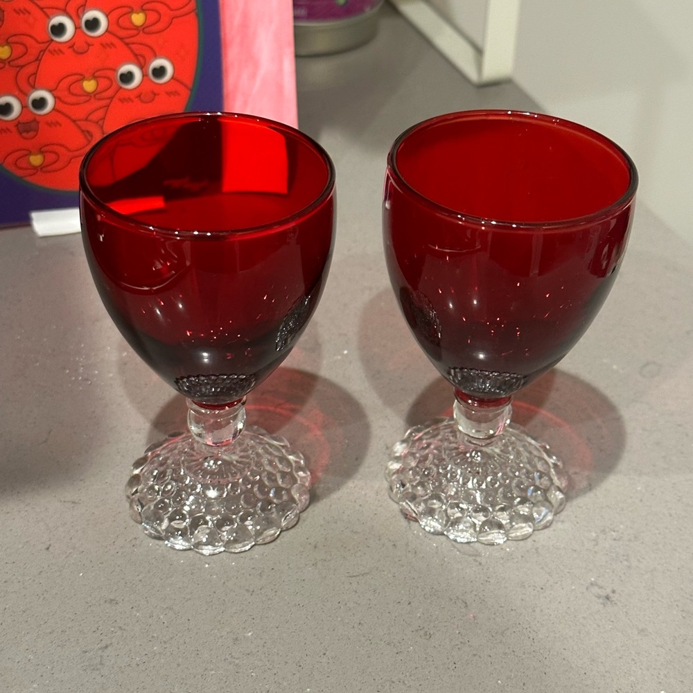 wine glasses